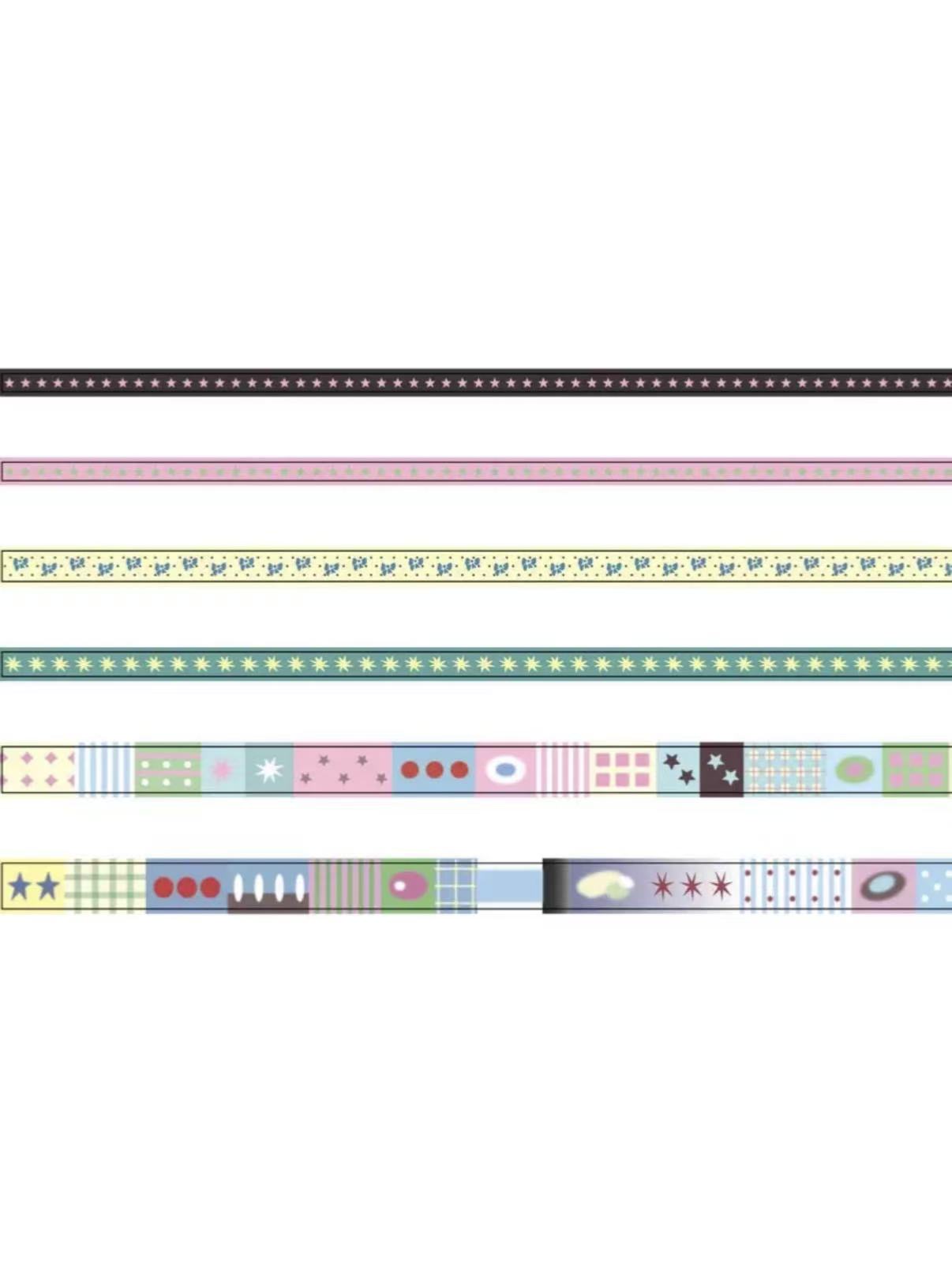 Trust My Vibe Korean Style Washi Tapes