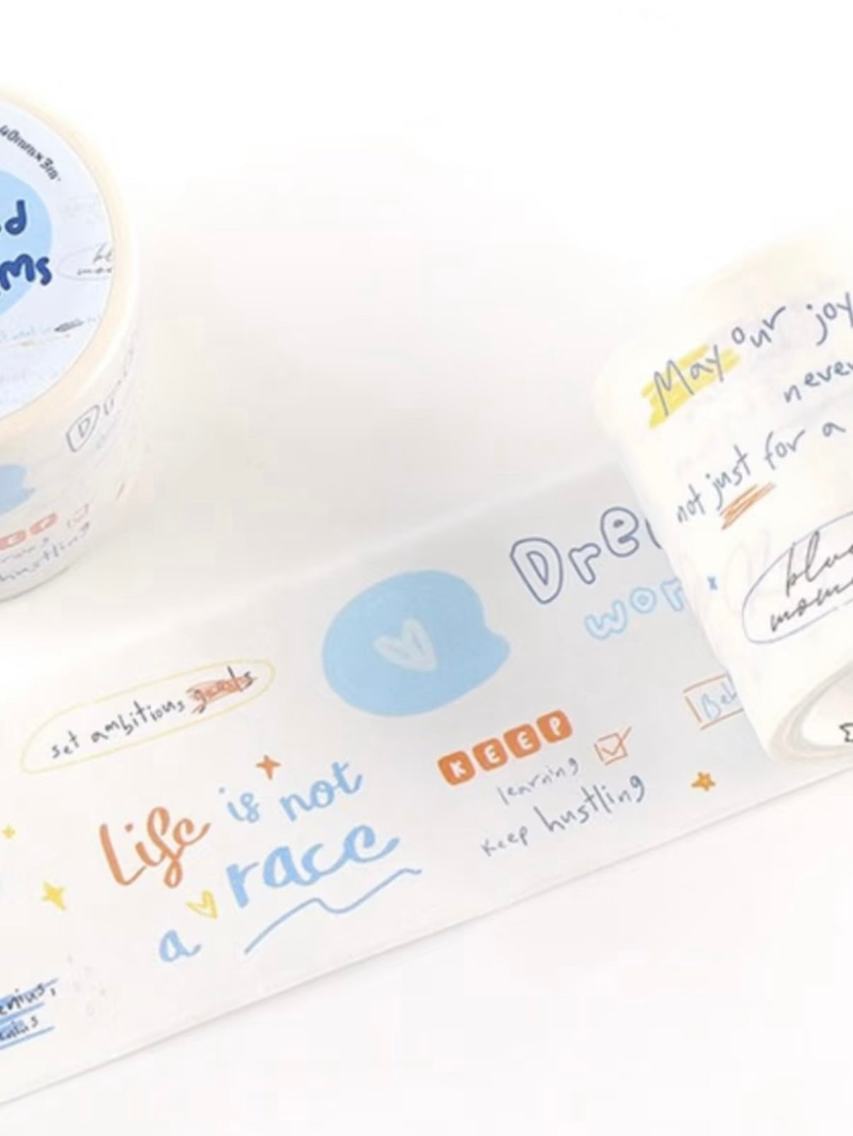 Everyday Joy Die-cut Handwritten Washi Tapes