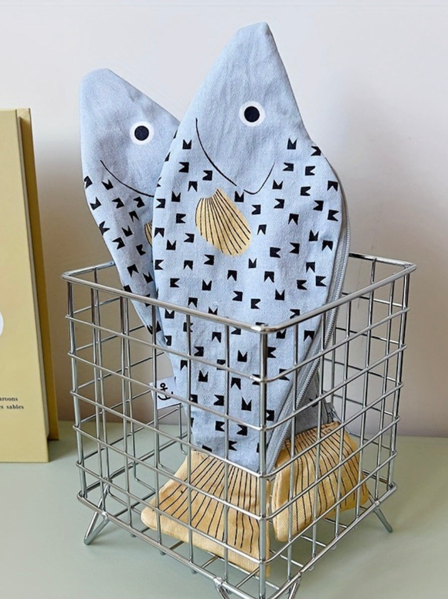 Fish Design Pouch