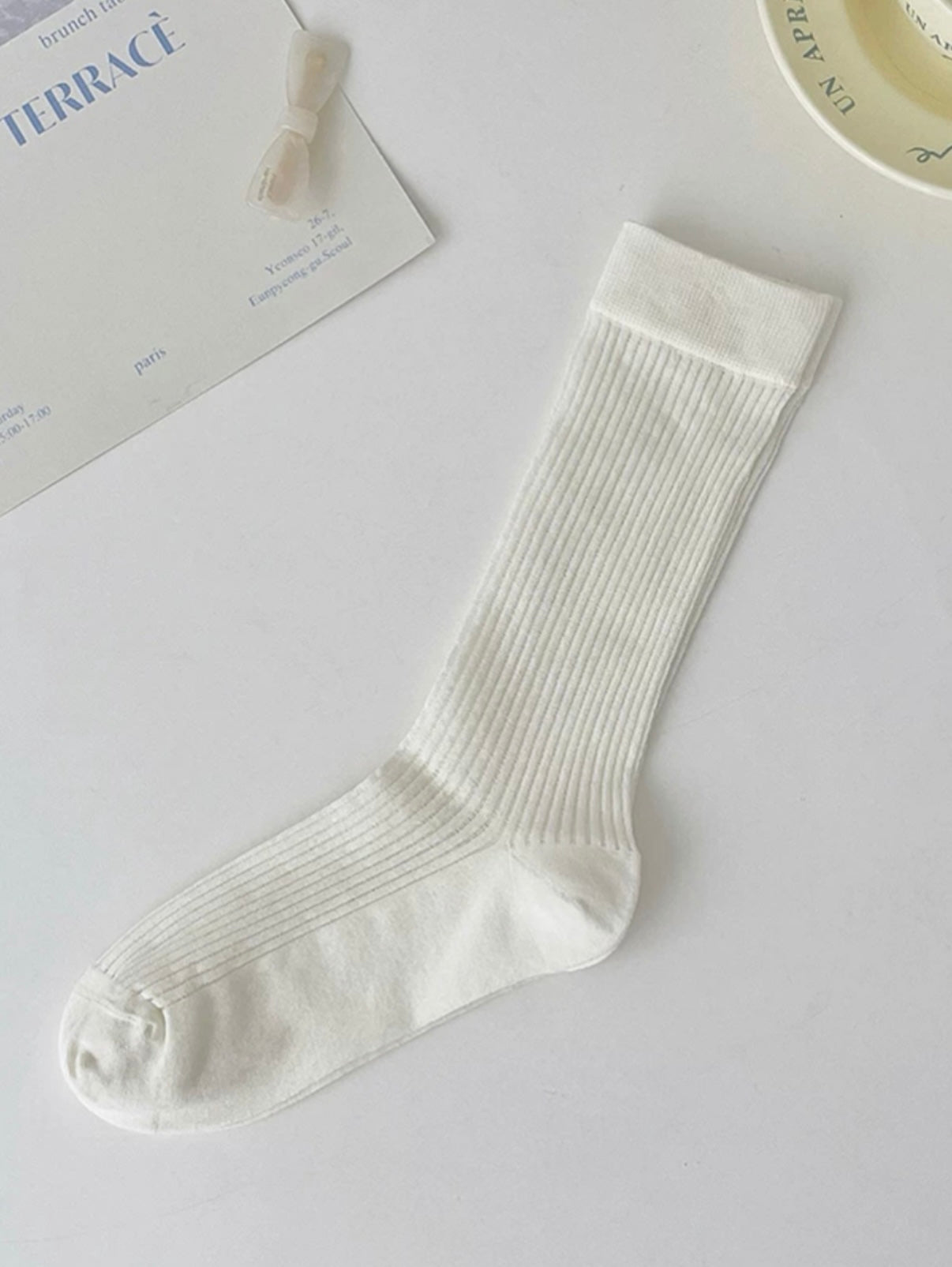 Slouch Rib Socks